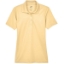 Custom Womens Cool & Dry Mesh Piqué Polo Yellow Haze
