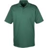 Custom Mens Cool & Dry Mesh Piqué Polo Forest Green