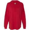 Custom Unisex Hooded Game Day Jersey T-Shirt Red