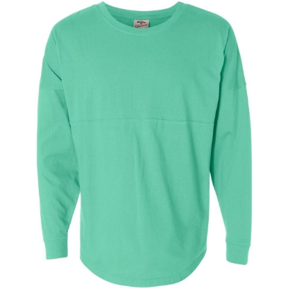 Custom Unisex Game Day Jersey Long Sleeve T-Shirt Mint