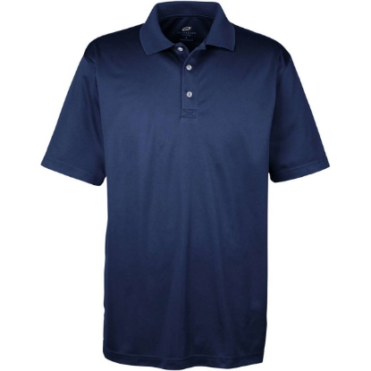 Custom Mens Cool & Dry Sport Polo Navy