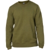 Custom Unisex Premium Fleece Crewneck Sweatshirt Military Green
