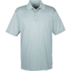 Custom Mens Cool & Dry Sport Performance Interlock Polo Grey