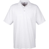 Custom Mens Cool & Dry Sport Performance Interlock Polo White