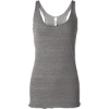 Custom Womens Triblend Racerback Tank Grey Triblend