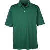 Custom Mens Cool & Dry Stain-Release Performance Polo Forest Green