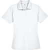 Custom Womens Cool & Dry Stain-Release Performance Polo White