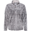 Custom Women’s Epic Sherpa Quarter-Zip Pullover Black Heather