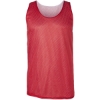 Custom Mens Pro Mesh Reversible Tank Top Red/ White