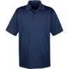 Custom Mens Cool & Dry 8-Star Elite Performance Interlock Polo Navy