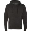 Custom Mens Cloud Fleece Hooded Sweatshirt Charcoal Heather