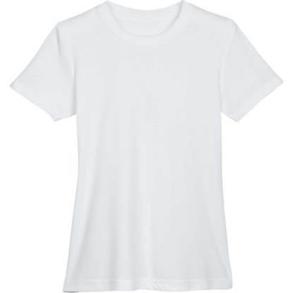 Custom Womens Cool and Dry Performance T-Shirt White