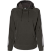 Custom Womens Rival Fleece Hooded Sweatshirt Black