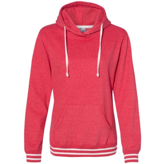 Custom Women’s Relay Hooded Sweatshirt Red