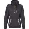 Custom Women’s Relay Cowl Neck Sweatshirt Black
