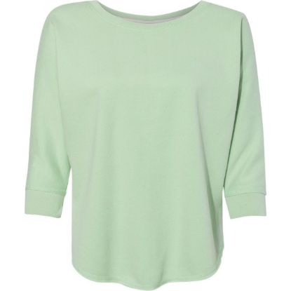 Custom Womens Lounge Fleece Dolman Crewneck Sweatshirt Julep