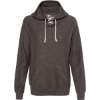 Custom Women’s French Terry Sport Lace Scuba Hooded Sweatshirt Charcoal