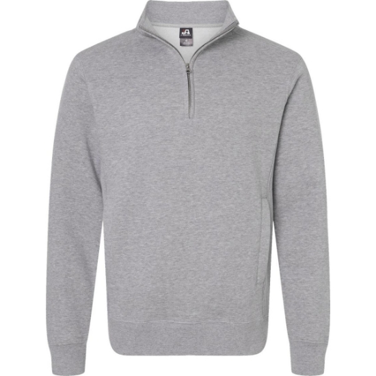 Custom Unisex Heavyweight Fleece Quarter-Zip Sweatshirt Oxford