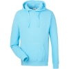 Custom Unisex Pigment-Dyed Fleece Hooded Sweatshirt Capri