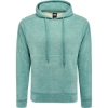 Custom Unisex Electric Fleece Hooded Sweatshirt Electric Jade
