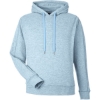 Custom Unisex Electric Fleece Hooded Sweatshirt Electric Sky