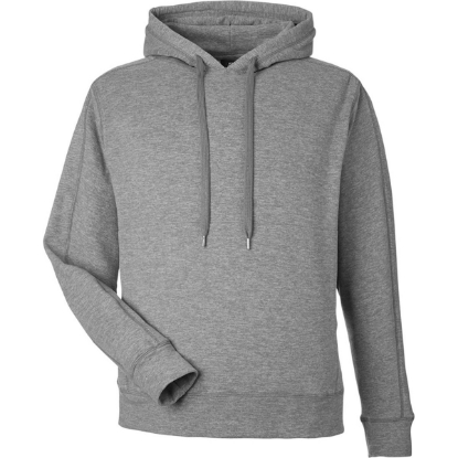Custom Unisex Electric Fleece Hooded Sweatshirt Electric Slate