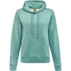 Custom Womens Electric Fleece Hooded Sweatshirt Electric Jade