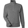 Custom Womens Electric Fleece Quarter-Zip Sweatshirt Electric Onyx