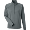 Custom Womens Apex Fleece Quarter-Zip Pullover Steel