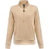 Custom Womens Element Fleece Quarter-Zip Sweatshirt Almond