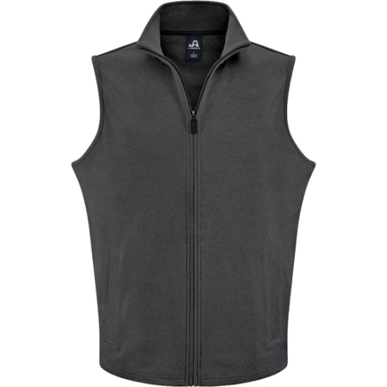Custom Unisex Element Fleece Vest Black