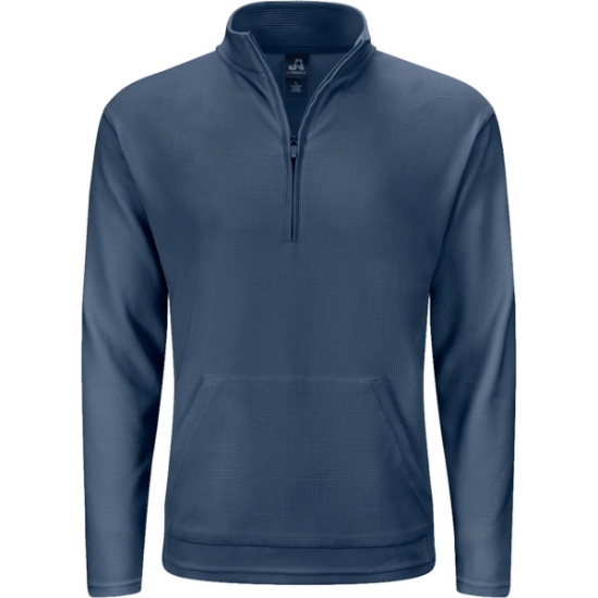 Custom Unisex Maverick Quarter-Zip Pullover Baltic
