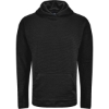 Custom Unisex Pebble Fleece Hooded Pullover Black