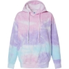 Custom Youth Tie-Dyed Hooded Sweatshirt Cotton Candy