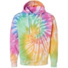 Custom Youth Tie-Dyed Hooded Sweatshirt Eternity