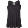 Custom Youth Flowy Racerback Tank Black