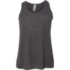 Custom Youth Flowy Racerback Tank Dark Grey Heather