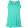 Custom Youth Flowy Racerback Tank Teal