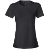 Custom Womens Softstyle® Lightweight T-Shirt Black