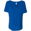 Custom Women’s Slouchy V-Neck Tee True Royal
