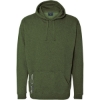 Custom Mens Tailgate Hooded Sweatshirt Olive