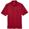 Custom Mens Origin Performance Piqué Polo with Pocket Classic Red