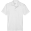 Custom Youth Origin Performance Piqué Polo White