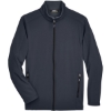 Custom Mens Cruise Two-Layer Fleece Bonded Soft Shell Jacket Carbon