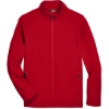 Custom Mens Cruise Two-Layer Fleece Bonded Soft Shell Jacket Classic Red