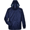 Custom Mens Climate Seam Sealed Lightweight Variegated Ripstop Jacket Classic Navy
