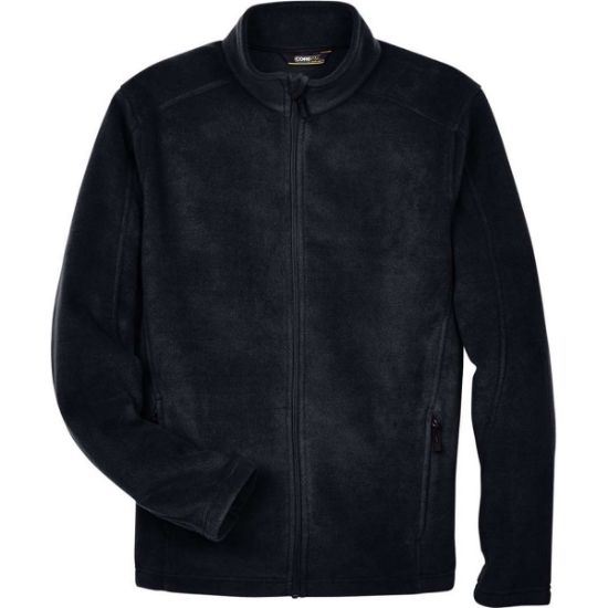 Custom Mens Journey Fleece Jacket Black