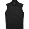 Custom Mens Journey Fleece Vest Black
