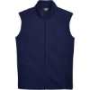 Custom Mens Tall Journey Fleece Vest Classic Navy