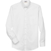 Custom Mens Operate Twill Dress Shirt White